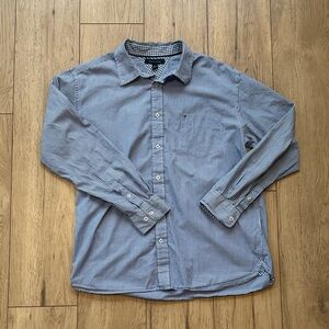 Tommy Hilfiger Navy Striped Button Down Shirt Men’s XL